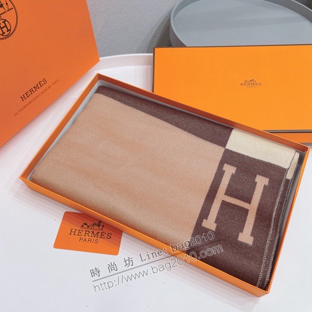 Hermes2021新款圍巾 愛馬仕經典馬拉車圖案女士圍巾披肩  mmj1011
